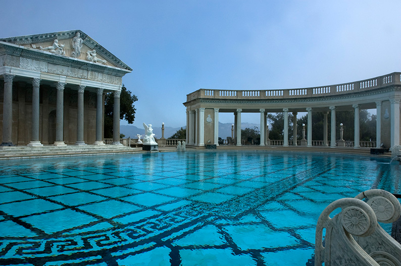 Hearst Castle outdoor pool