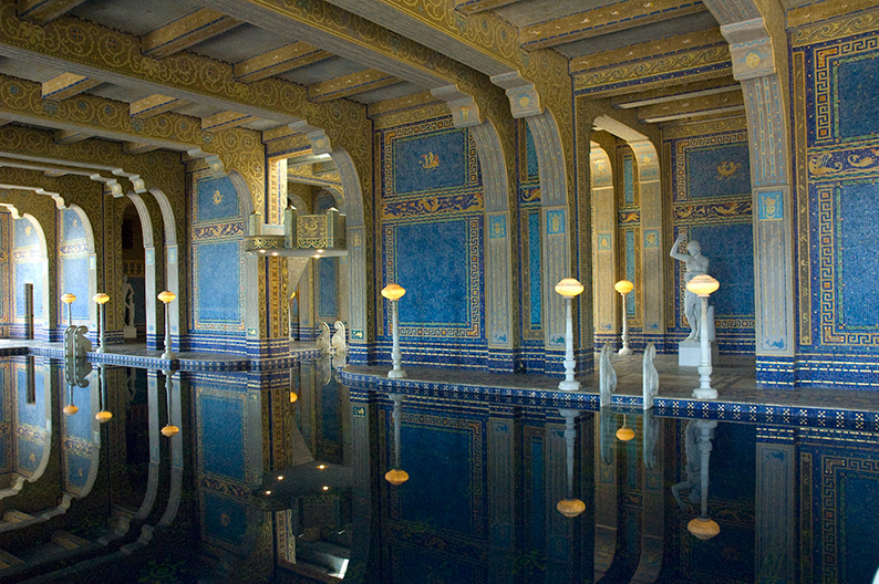 Hearst Castle indoor pool