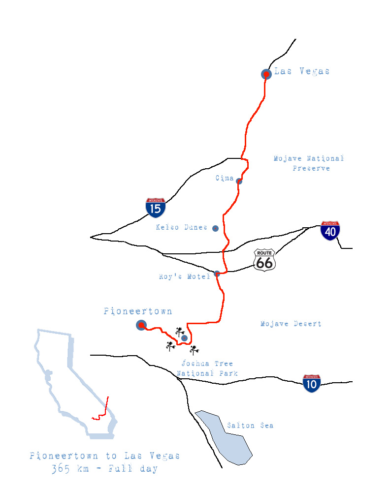 Map California