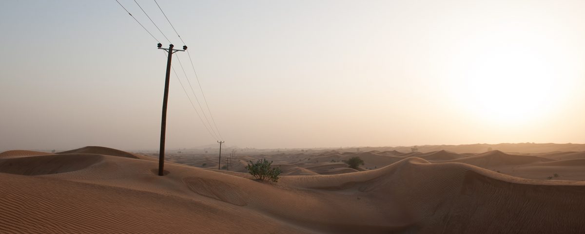 desert sunset