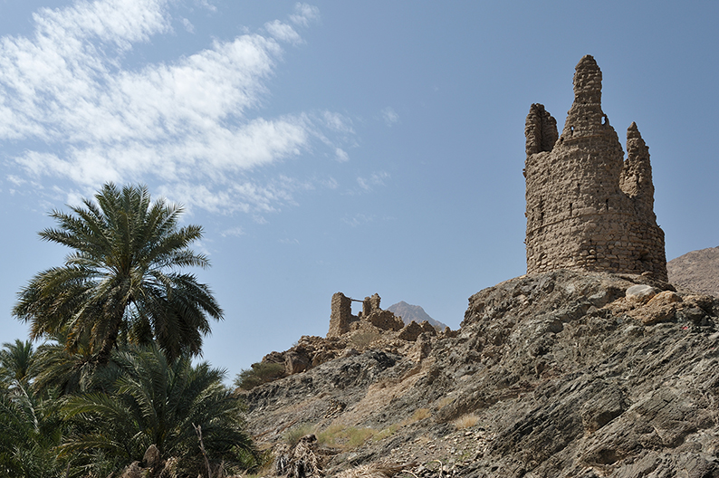 al Aqli ruins Oman