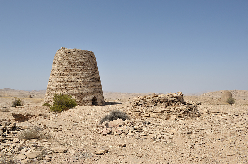 Oman trail Beehive tombs Jabal Bani Jabir