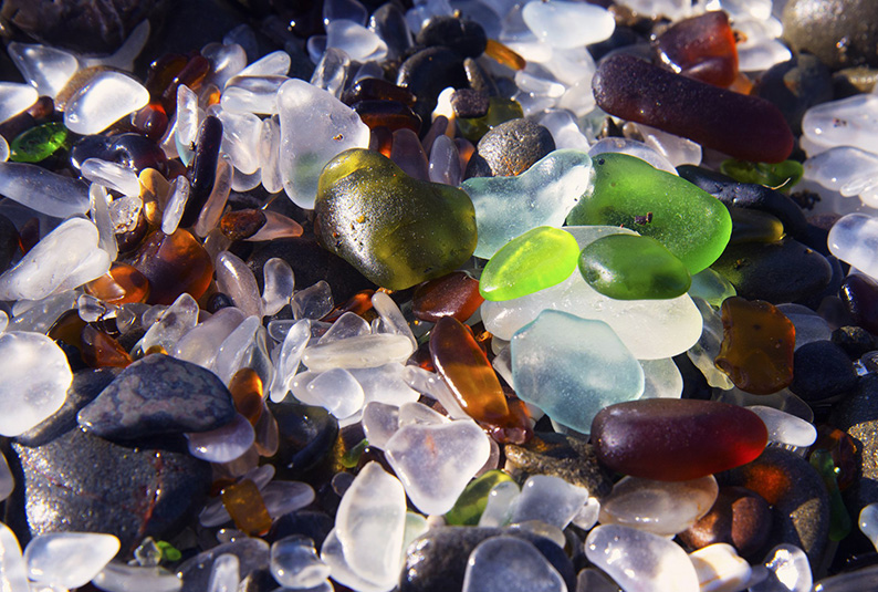 Glass beach fort bragg