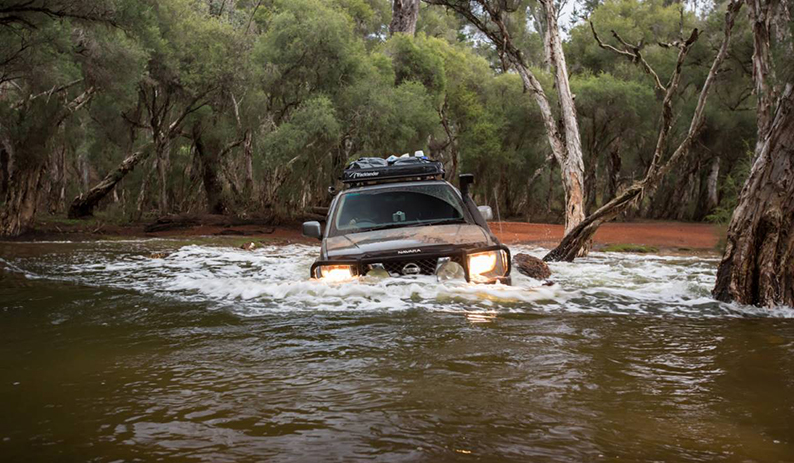 water crossing