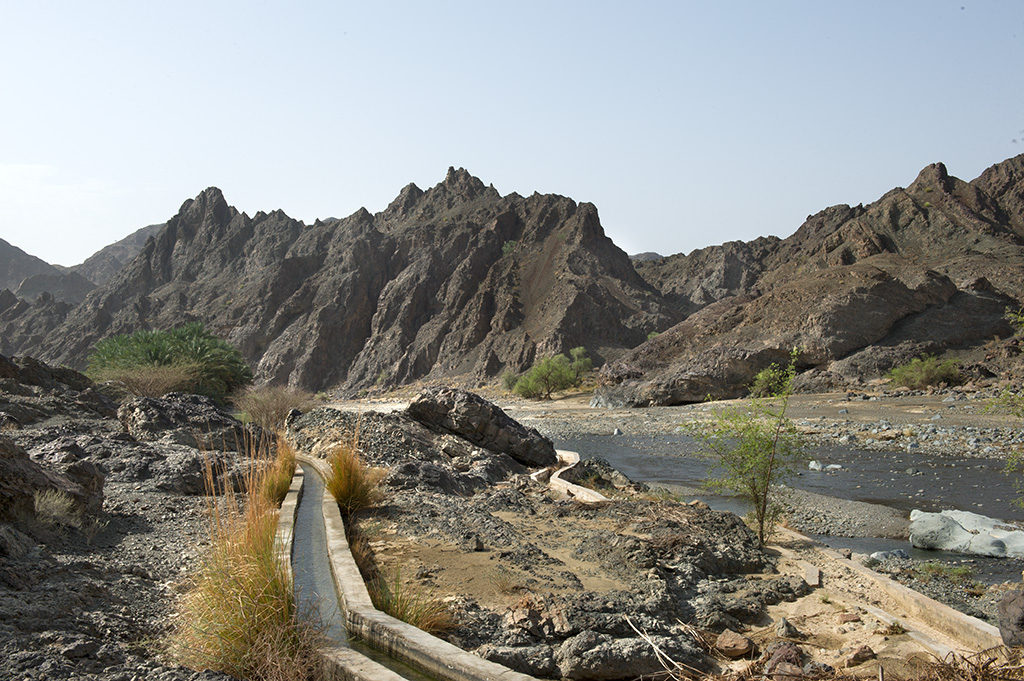 Aflaj by the wadi